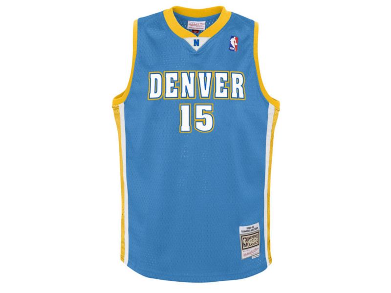 Denver Nuggets Big Boys and Girls Hardwood Classic Swingman Jersey - Carmelo Anthony