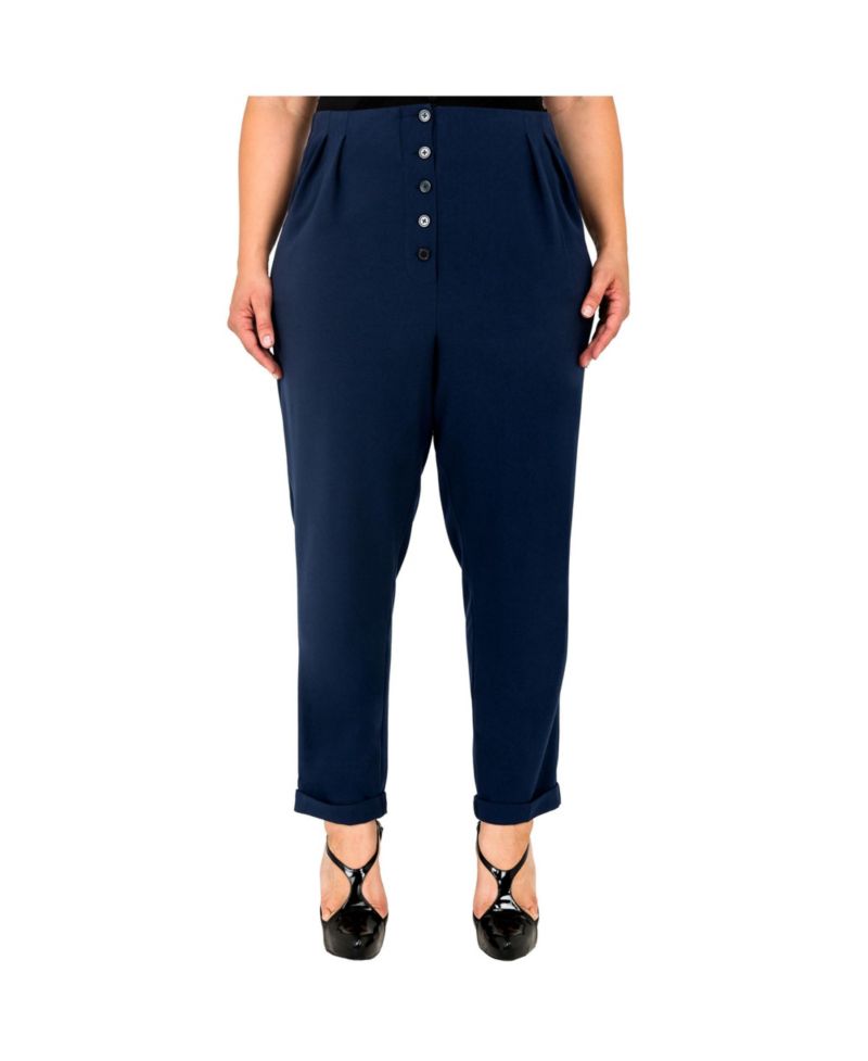 Women's Hollywood Waist Cropped Carrot Pants