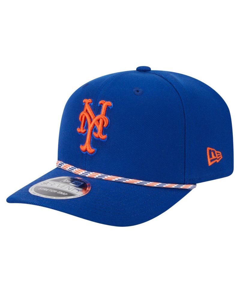 Men's Royal New York Mets Multi-Rope 9SEVENTY Stretch-Snap Hat