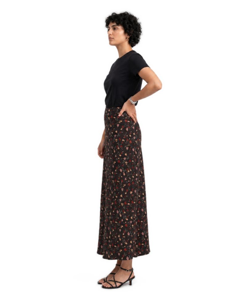 Women's Floral Maxi Skirt