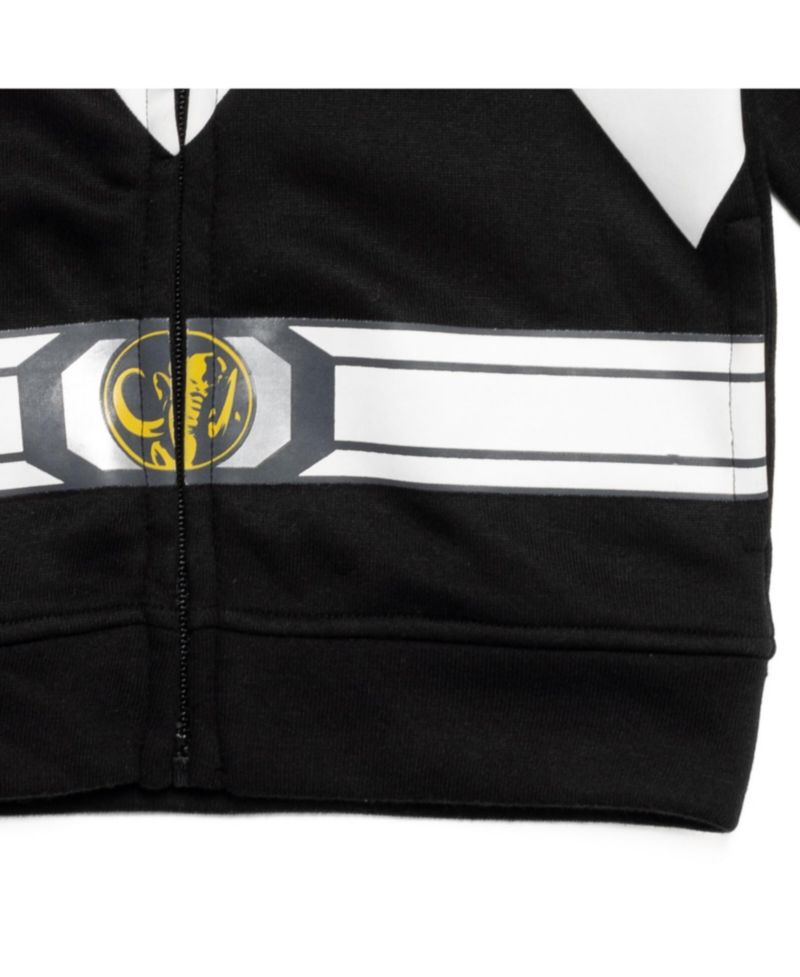 Blue Ranger Red Ranger Black Ranger Fleece Zip Up Hoodie Toddler| Child Boys