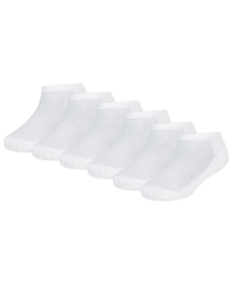 Boys' and Girls' Neutral Low Socks, 6-Pack