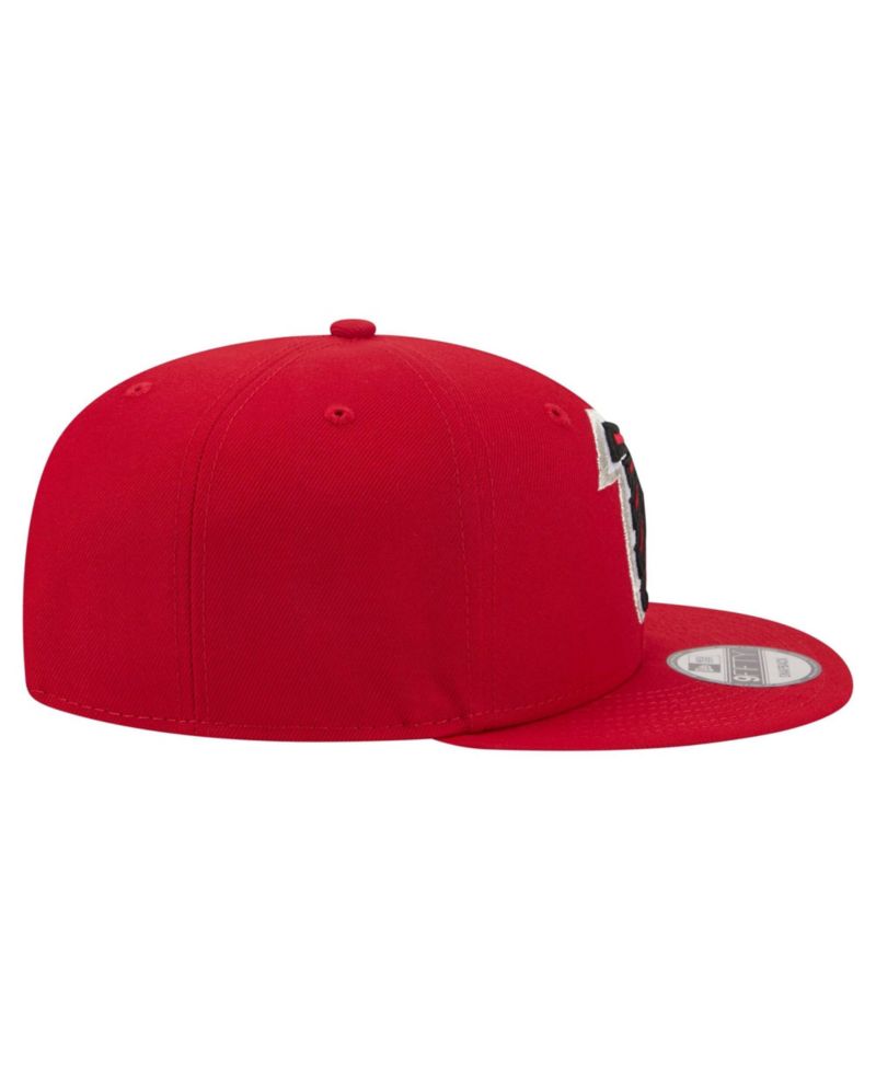 Men's Red Atlanta Falcons 9FIFTY Snapback Hat