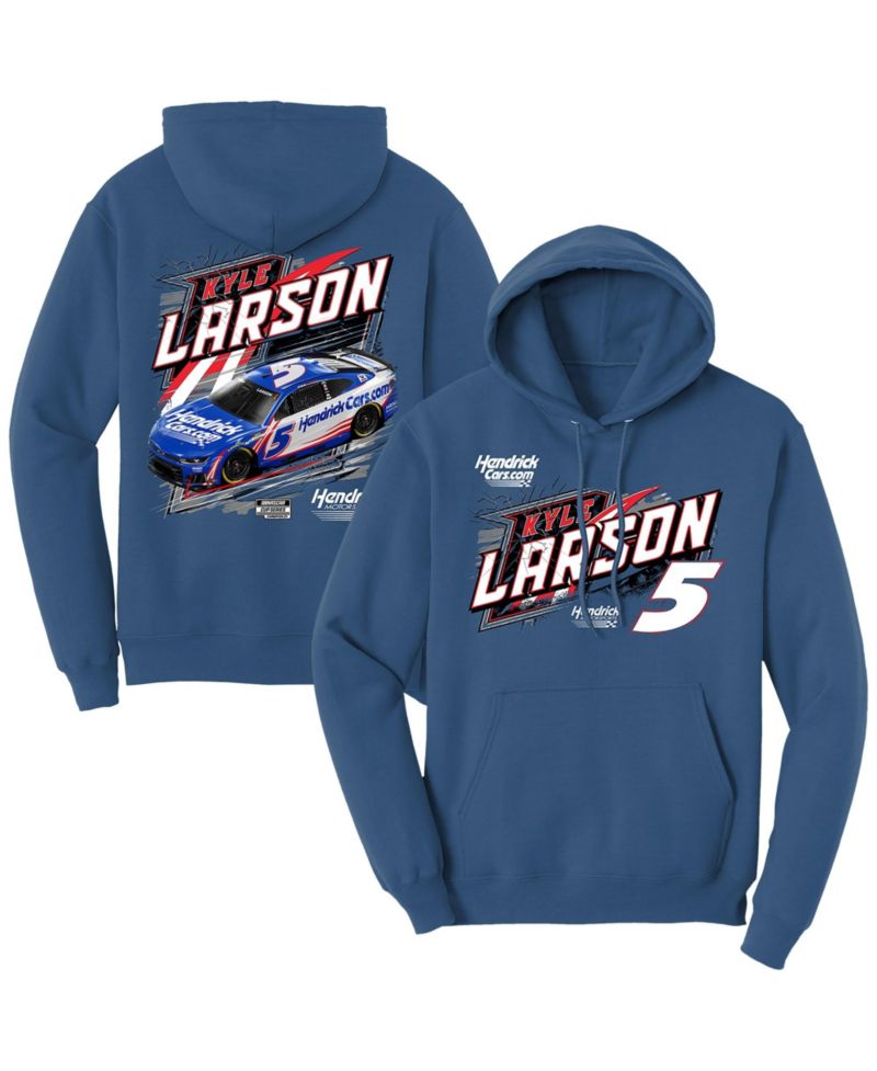Men's Blue Kyle Larson HendrickCars.com Hoodie