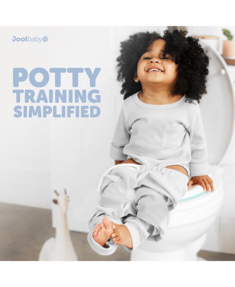 Kids Potty Training Seat - Splash Guard, Non-Slip & Free Storage Hook - Unisex