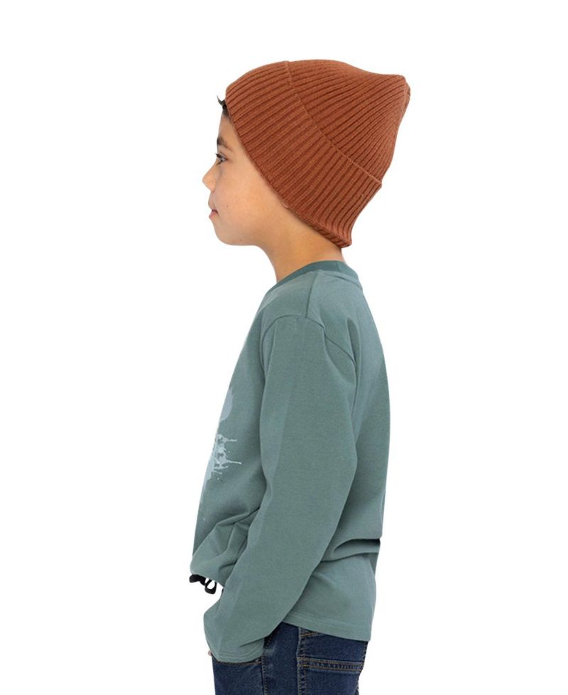 Little Boys 6- 12 Long Sleeve T-Shirt Turquoise