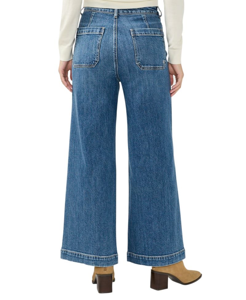 Women's 70s High Rise Wide Leg Jeans