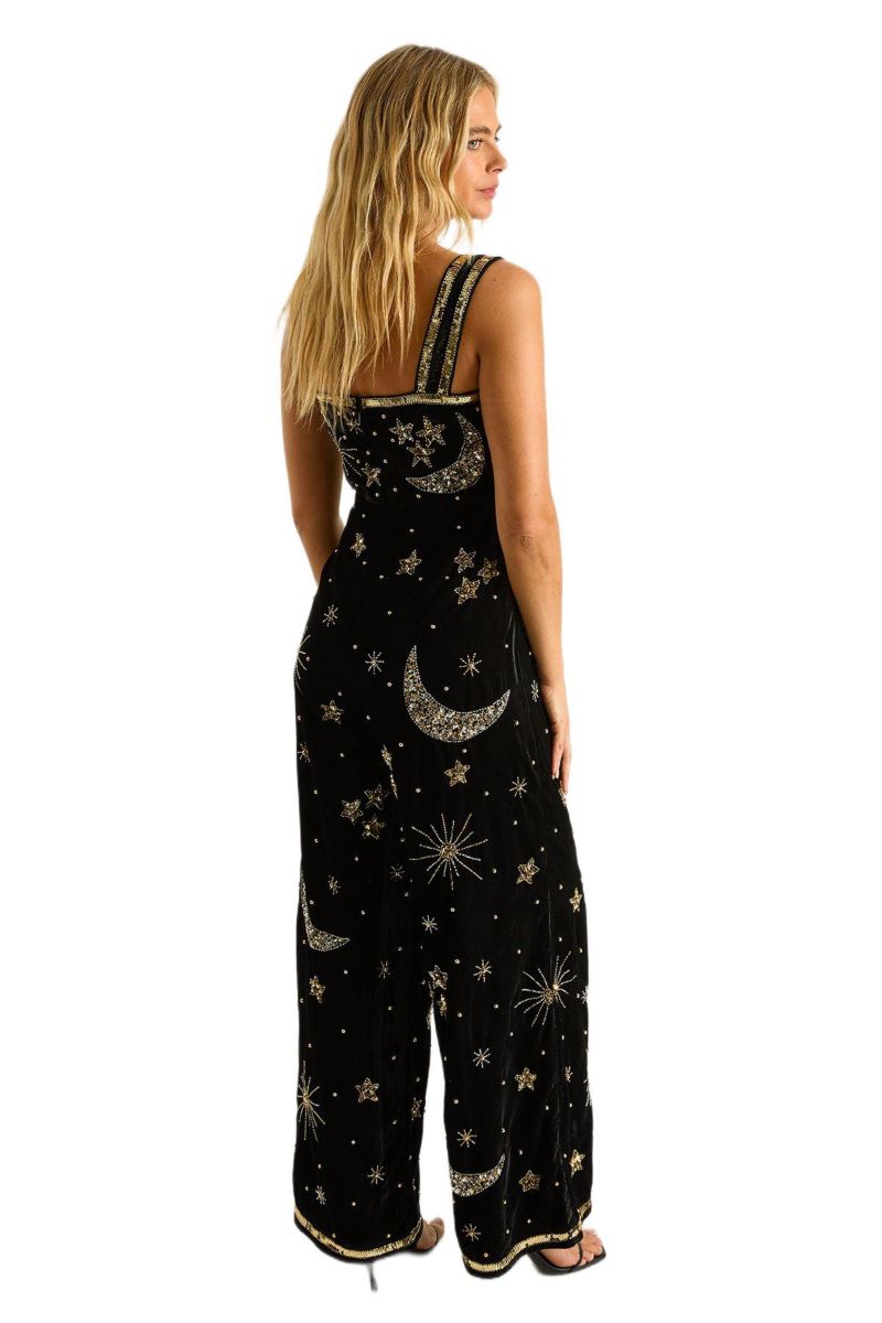 Women's Celestial Square Neck Jumpsuit