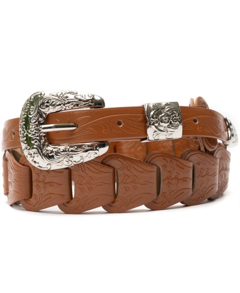 Linked Western Pant Belt