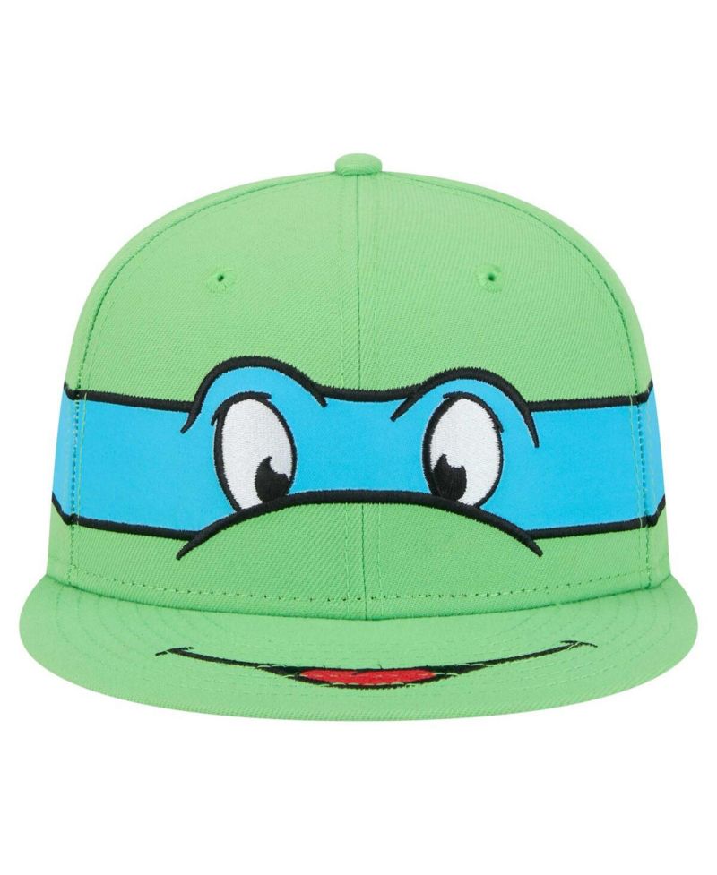 Men's Green Teenage Mutant Ninja Turtles Leonardo 9Fifty Snapback Hat