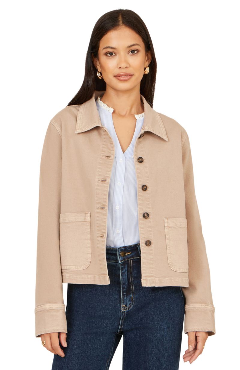 Women's Canvas Patch Pocket Jacket