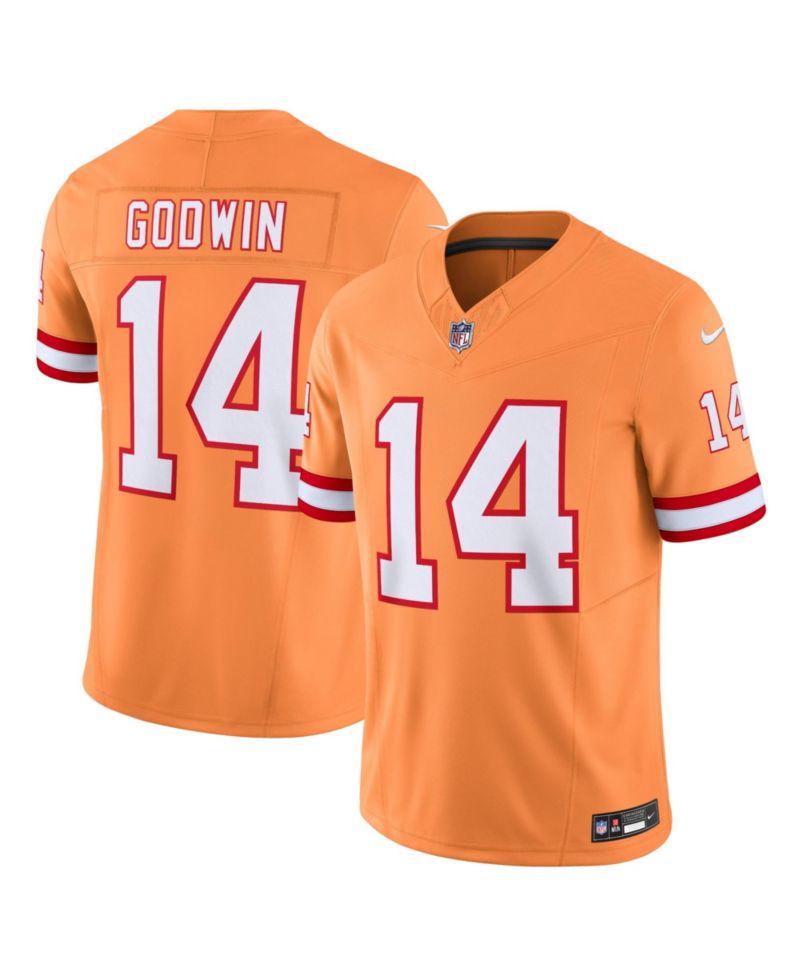 Men's Chris Godwin Orange Tampa Bay Buccaneers Throwback Vapor F.U.S.E. Limited Jersey