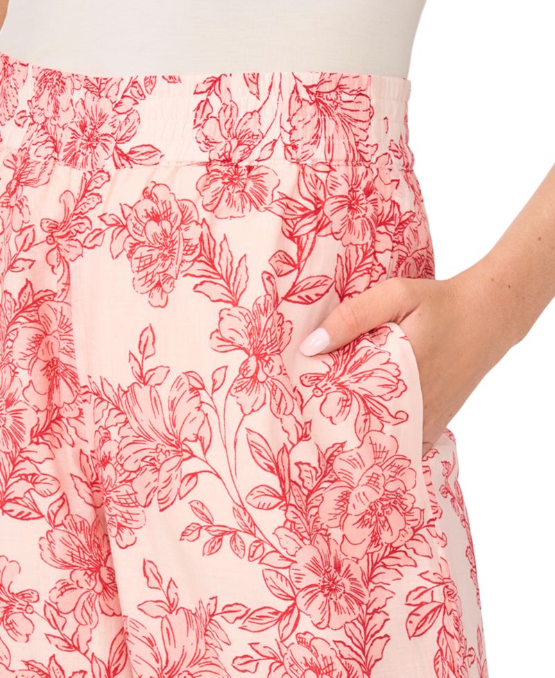Women's Blend Smocked Waist Wide-Leg Pants
