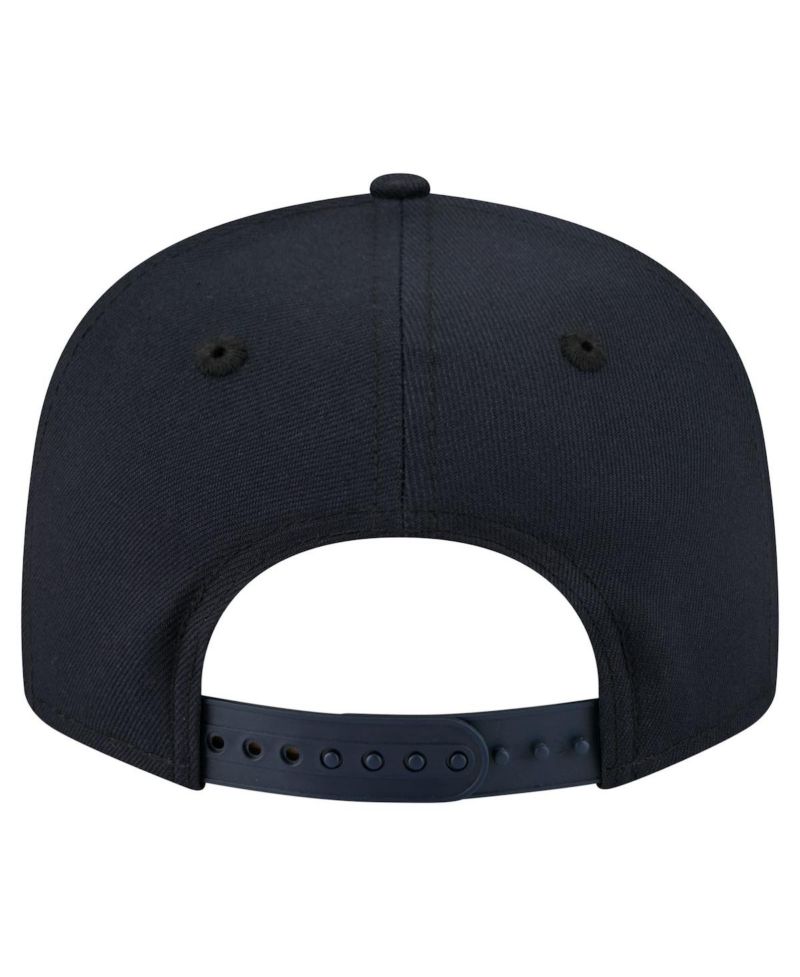 Men's Navy Houston Texans Core Team Script 9FIFTY Snapback Hat