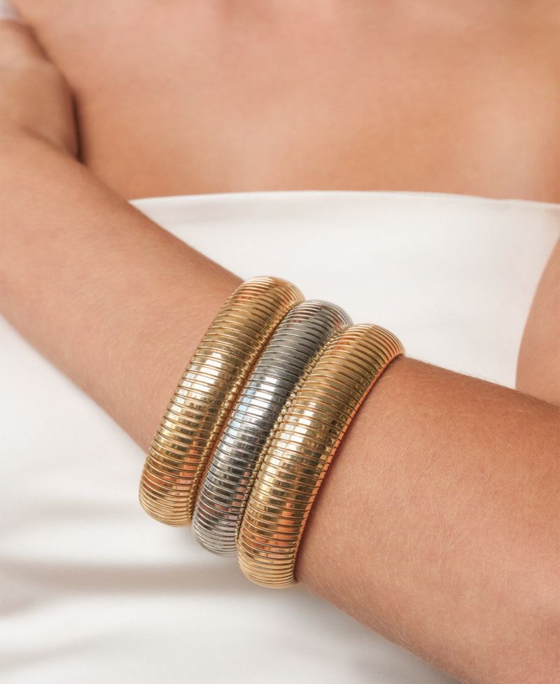 Flex Snake Chain Stretch Bracelet Set