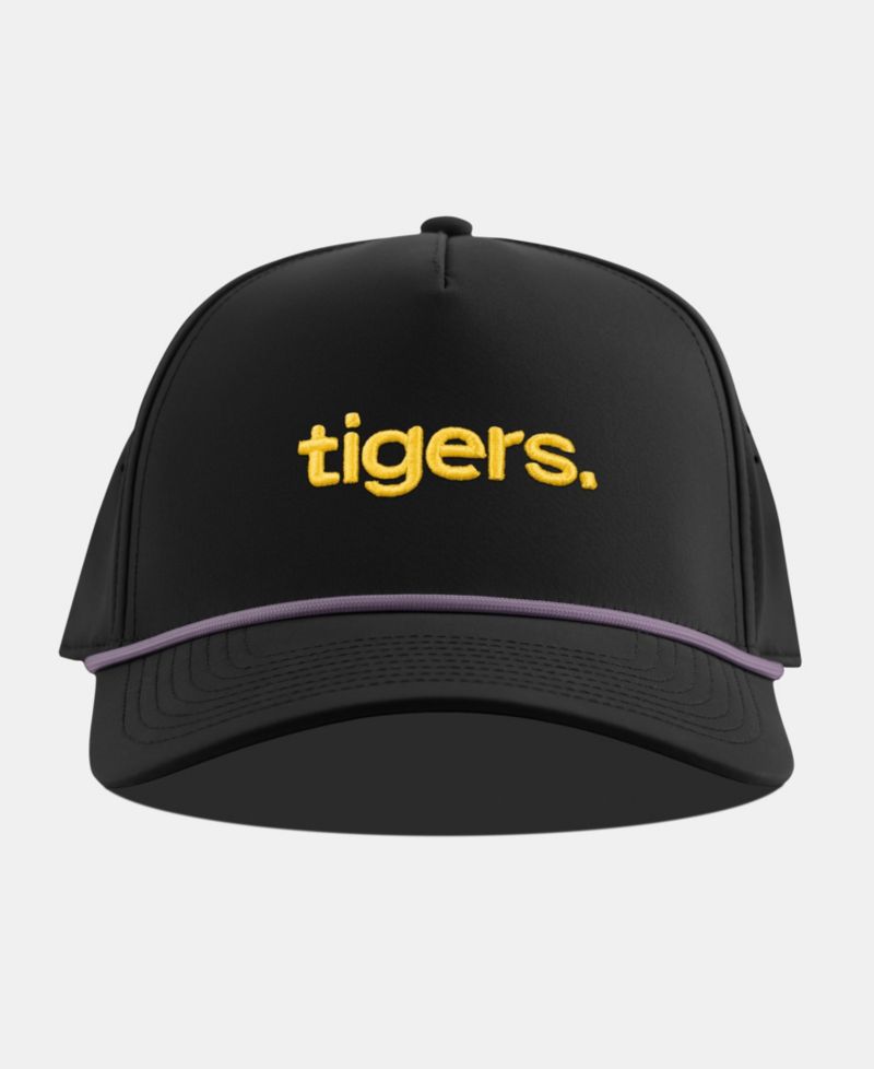 Men's Black LSU Tigers Statement Adjustable Rope Hat