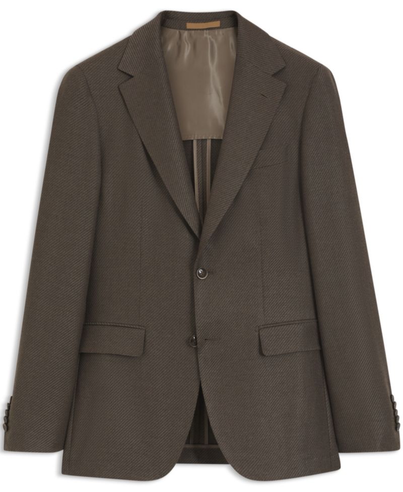 Men's Wool-Linen Regular-Fit Blazer