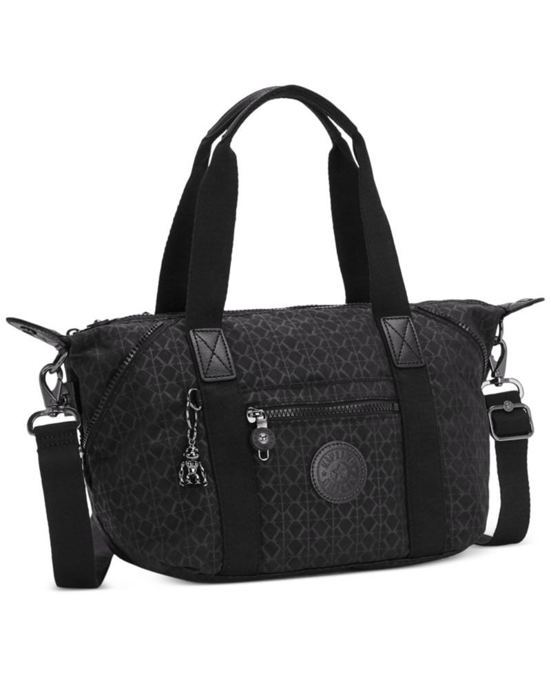Art Mini Zippered Shoulder Bag