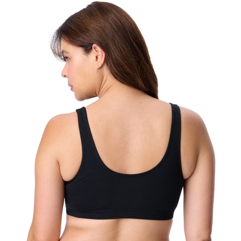 Maternity Motherhood Cotton Wrap Front Nursing Sleep Bralette, 2-Pack