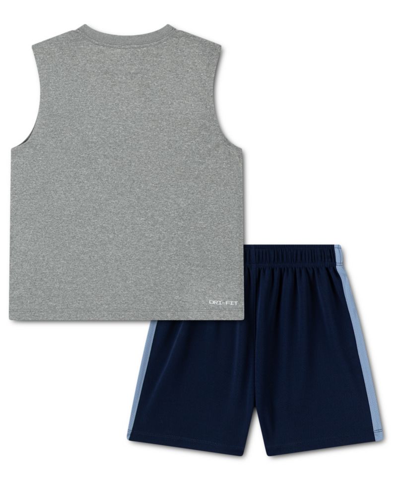 Boys' 2T-7 Goal Mode Tank Top and Shorts, 2-Piece Set