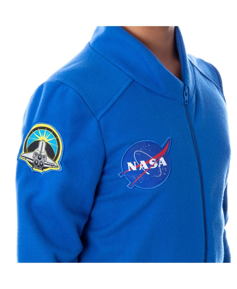 Boys' Meatball One Piece Astronaut Space Suit Kids Pajama Union Suit