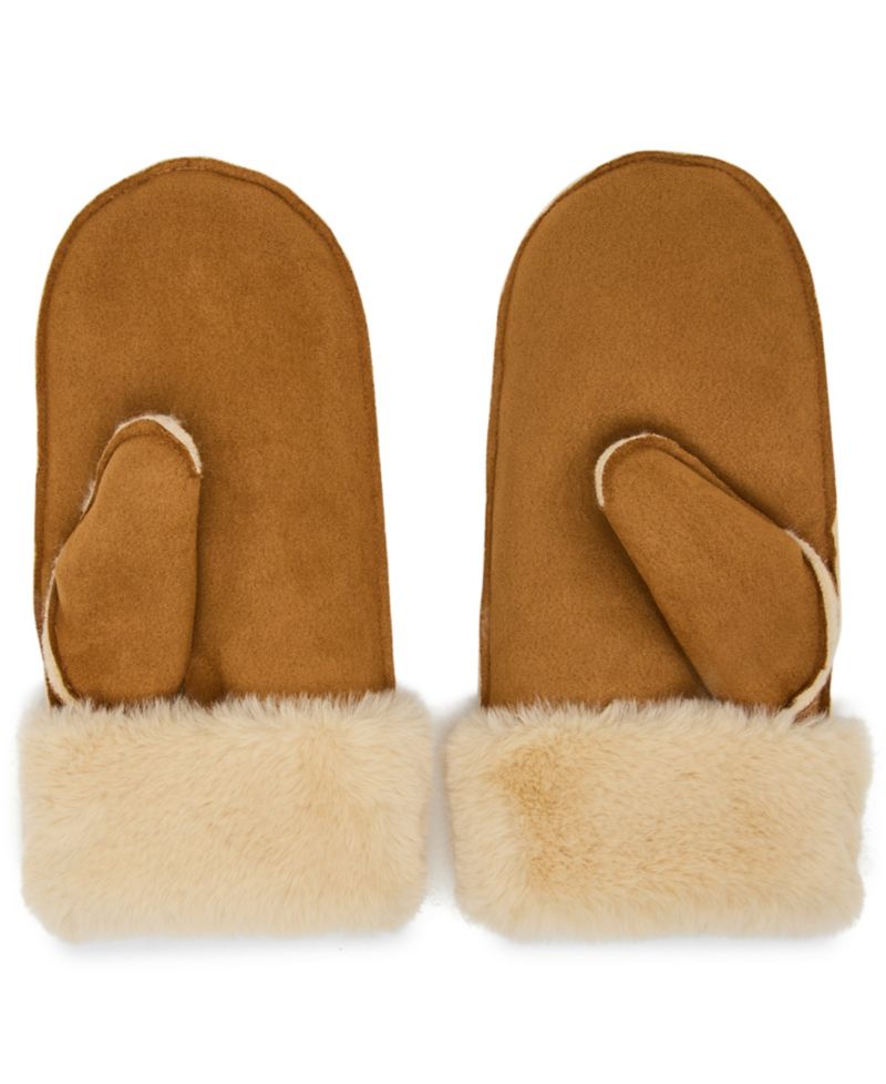 Women's Polyester Fur Mittens