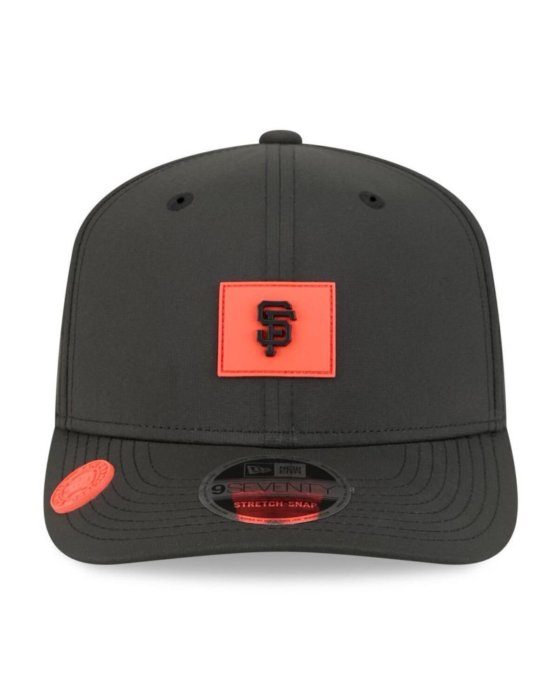 Men's Black San Francisco Giants 2026 Clubhouse 9SEVENTY Adjustable Hat