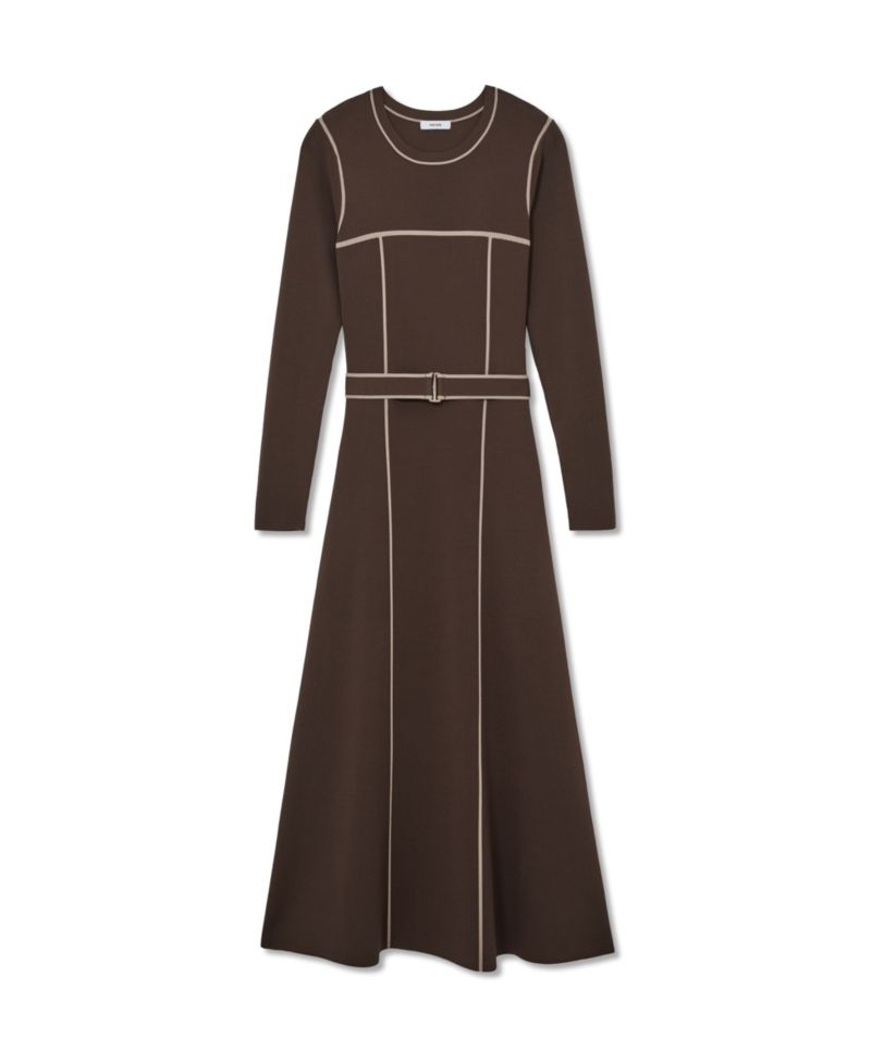 Women's Etta Long-Sleeve Midi Dress