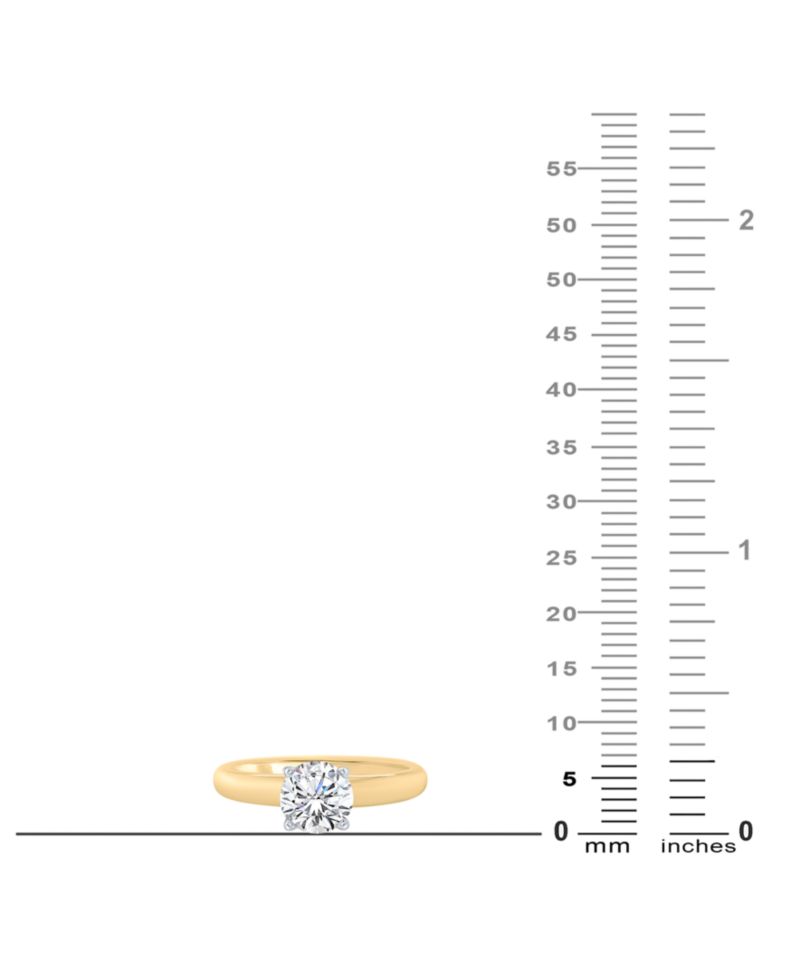 Certified Diamond Solitaire Engagement Ring (1 ct. t.w.)