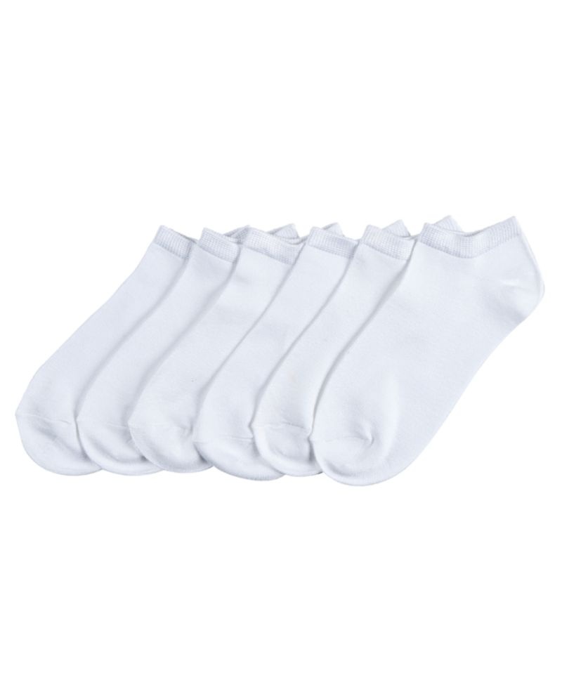 6 Pack Super-Soft Liner Socks