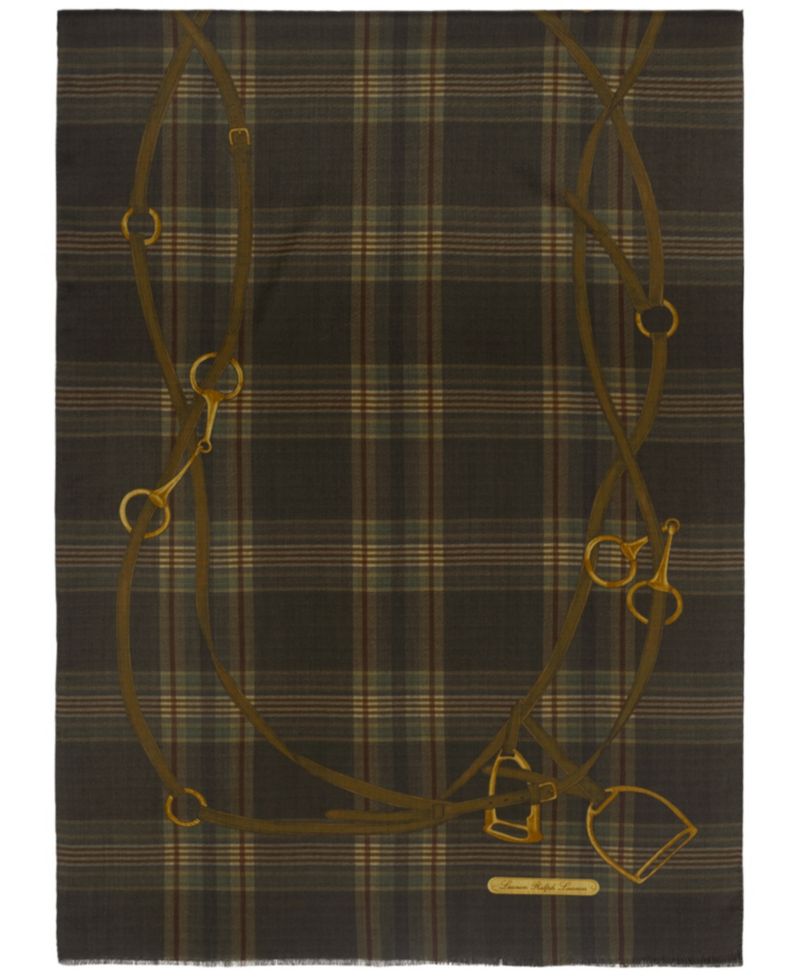 Plaid Belting Wrap