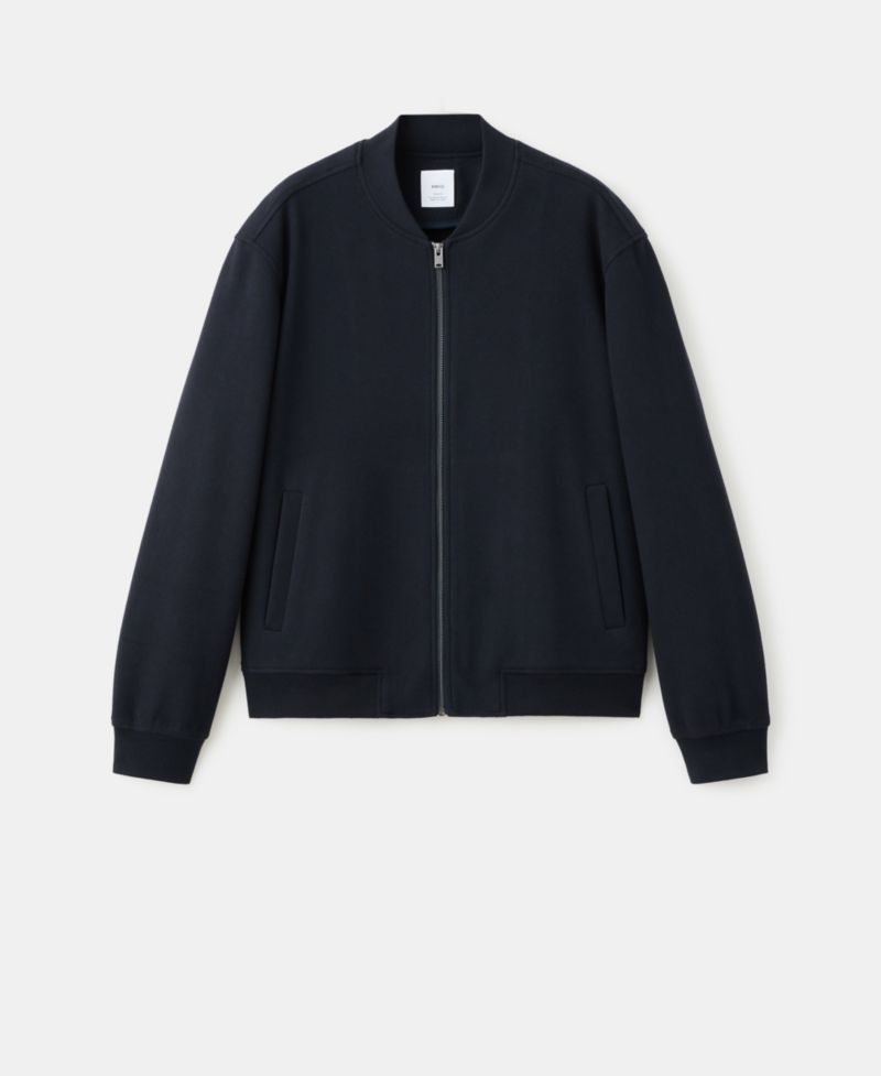 Men's Bomber Zip Sweatshirt