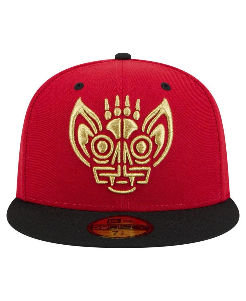 Men's Red Louisville Bats Copa de la Diversion 59FIFTY Fitted Hat