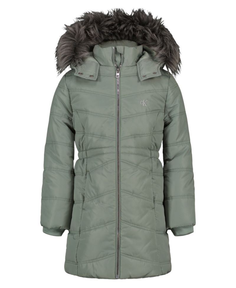 Girls' 4-6X Aerial Puffer Jacket