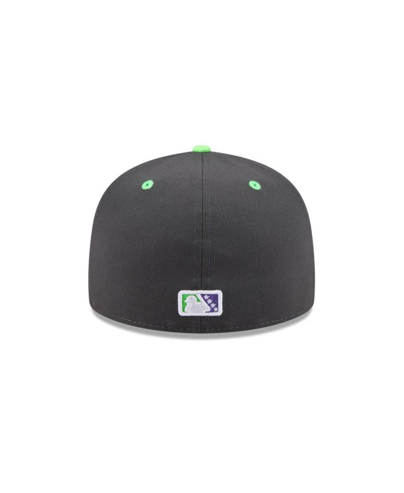 Men's Charcoal New Hampshire Fisher Cats Theme Nights 59FIFTY Fitted Hat