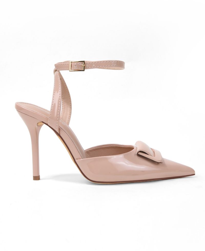 Women's Cindee Patent Buckle Stiletto Pumps
