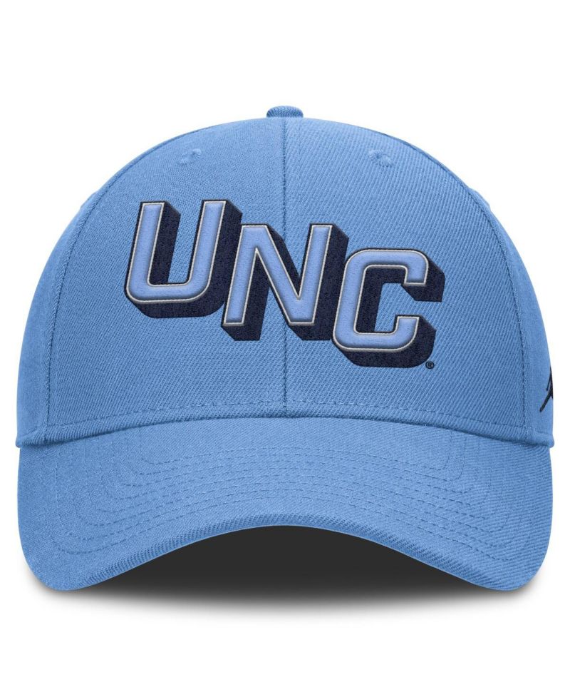 Men's Carolina Blue North Carolina Tar Heels Slanted Primetime Rise Performance Adjustable Hat