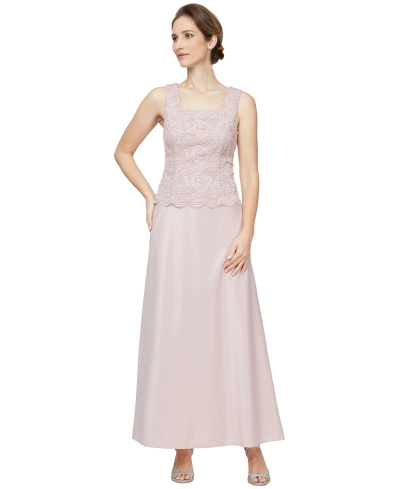 Women's Lace Jacket & Lace-Top Gown