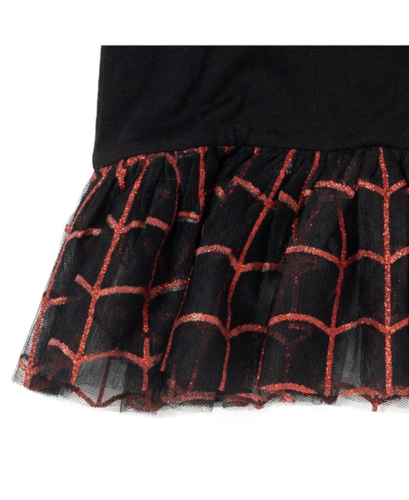 Girls Avengers Spider-Man Spider-Gwen Captain America Cosplay T-Shirt and Leggings to