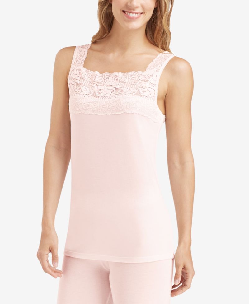 SofTech Stretch Lace Detail Cami