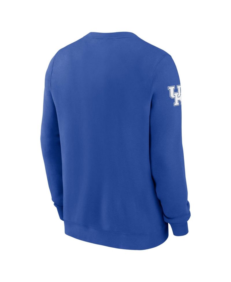 Men's Royal Kentucky Wildcats 2026 Sideline Club Sweatshirt