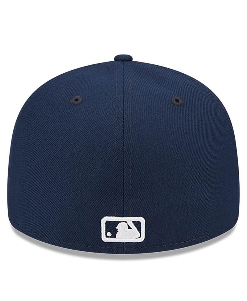 Men's Navy Oakland Athletics Oceanside Low Profile 59FIFTY Fitted Hat