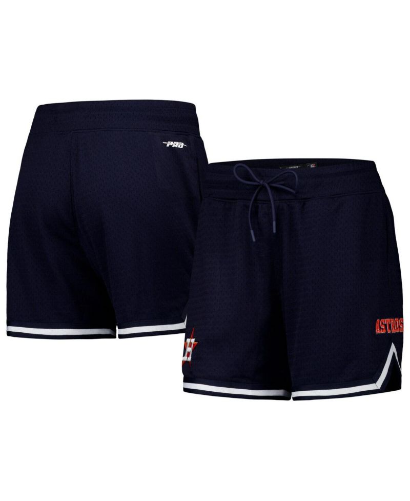 Women's Navy Houston Astros Classic Mesh Shorts