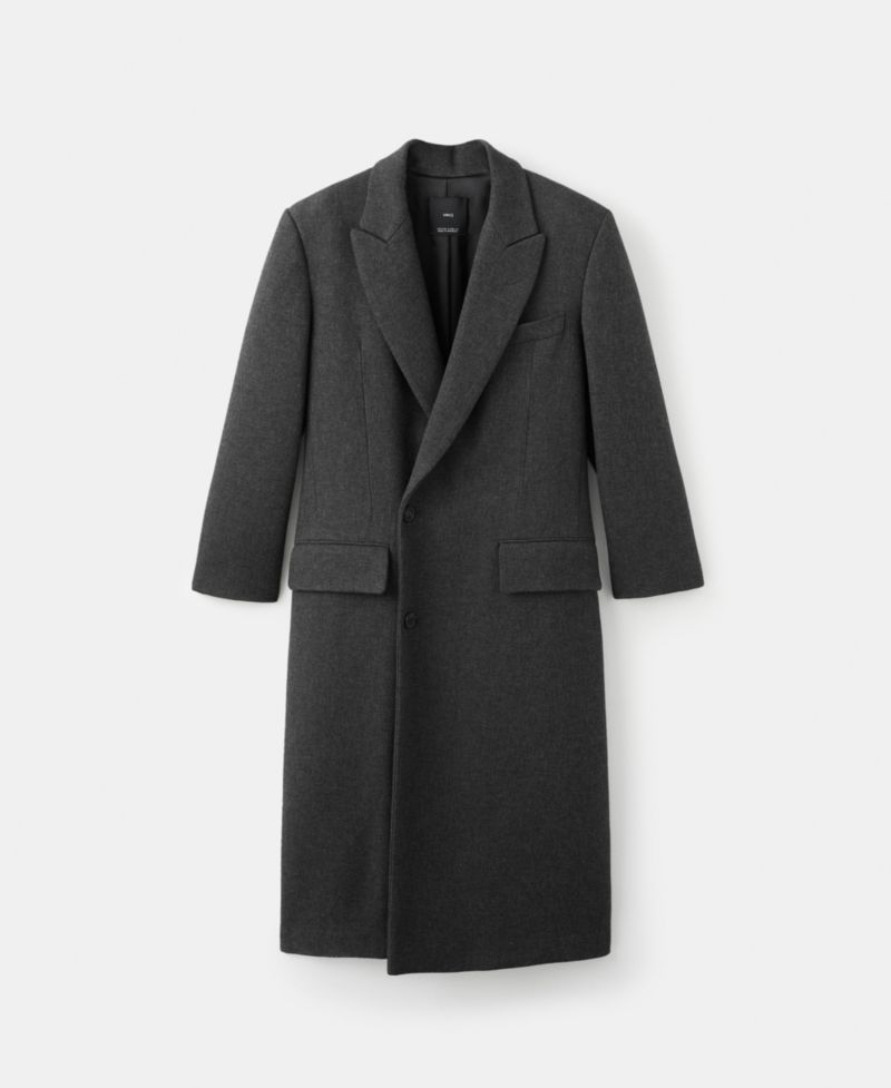 Women's Long Double-Breasted Coat