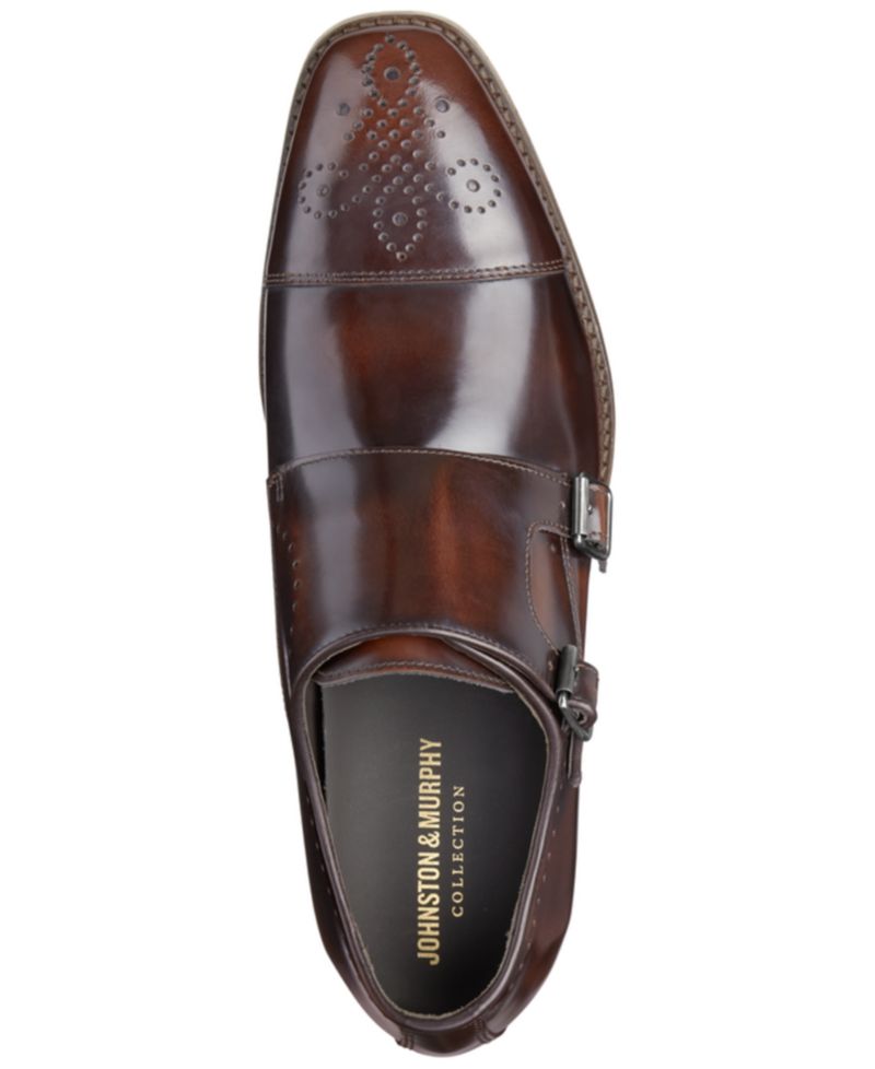 Arrister Double Monk Square-Toe Dress Shoes