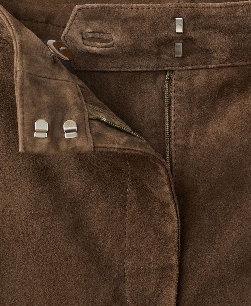 Women's Selection Suede Flare Pants