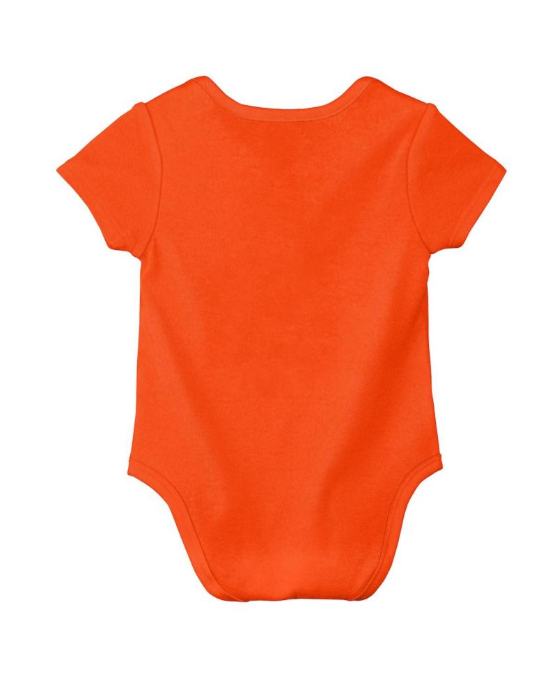 Baby Boys and Girls Orange WNBA Essential Logo Bodysuit