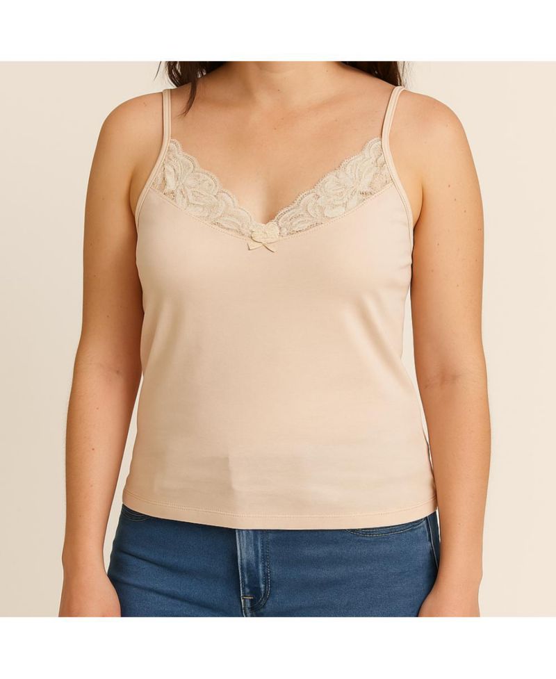 Women's Luna Lace Cotton Cami