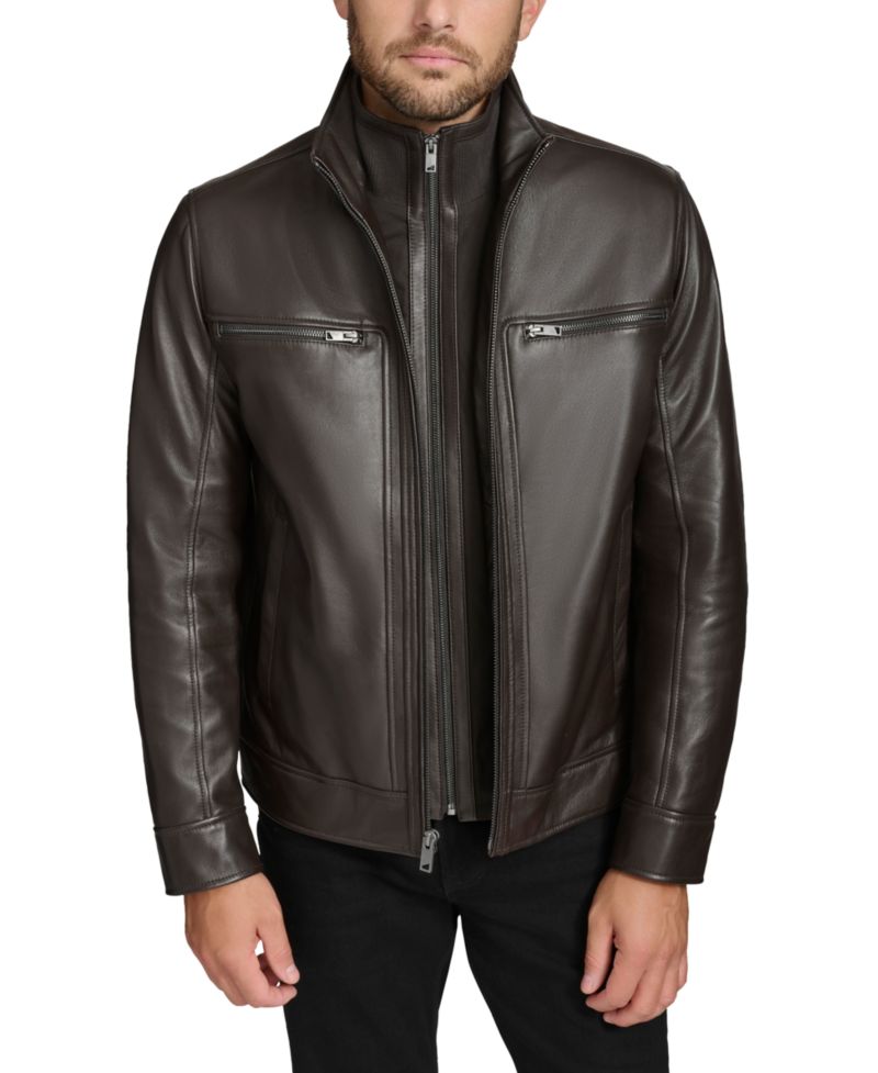 Men's Winton Genuine Leather Jacket