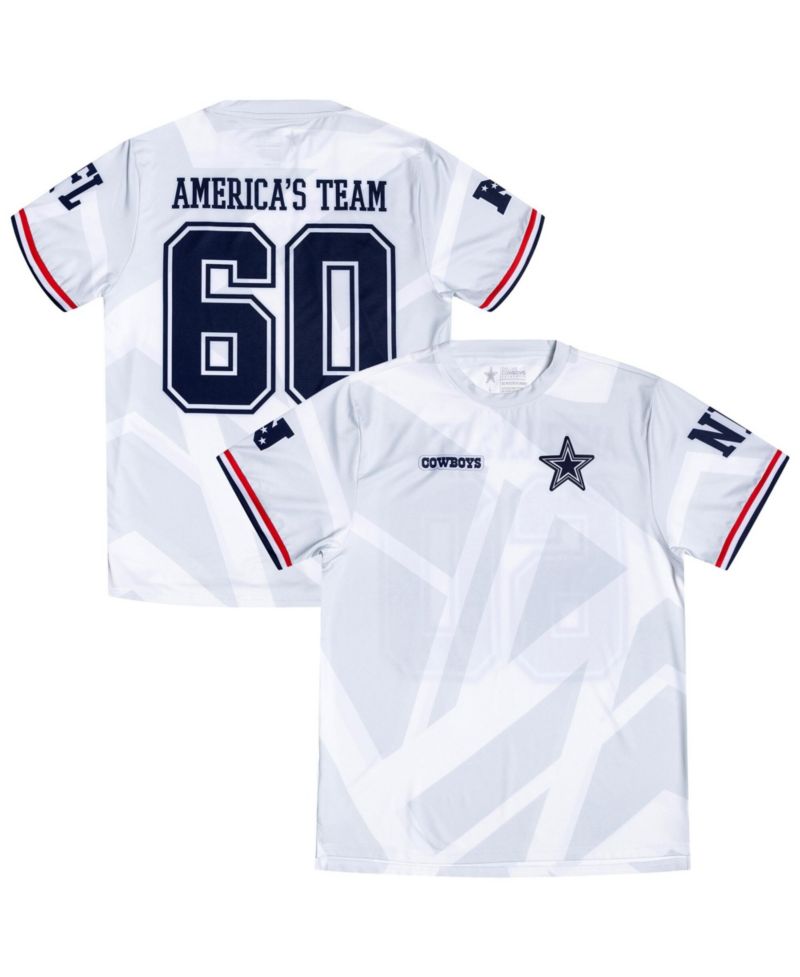 Men's Gray Dallas Cowboys America's Team Fashion Soccer T-Shirt